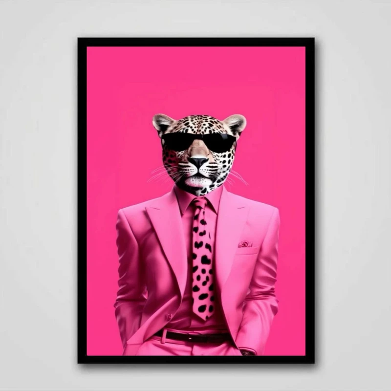 تابلو طرح فانتزی مدل t00 فریم مشکی