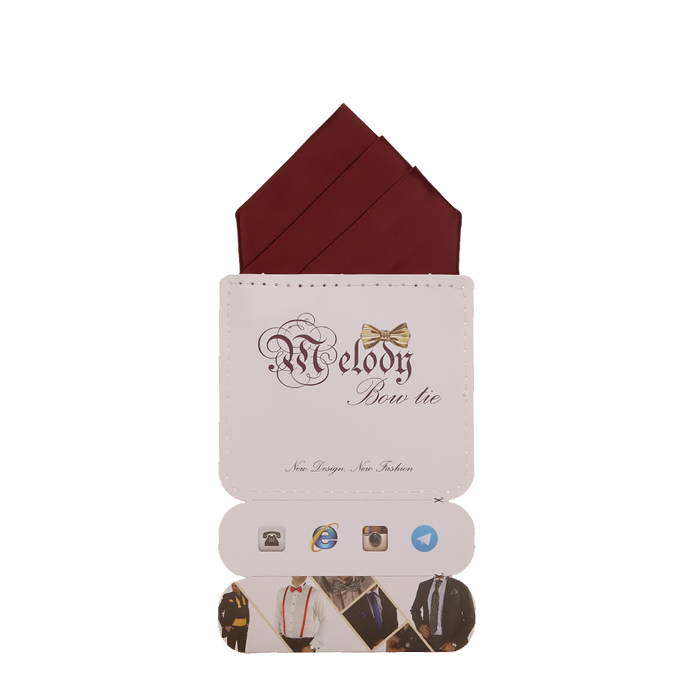 دستمال جیب مردانه ملودی مدل PS5106MSODrd