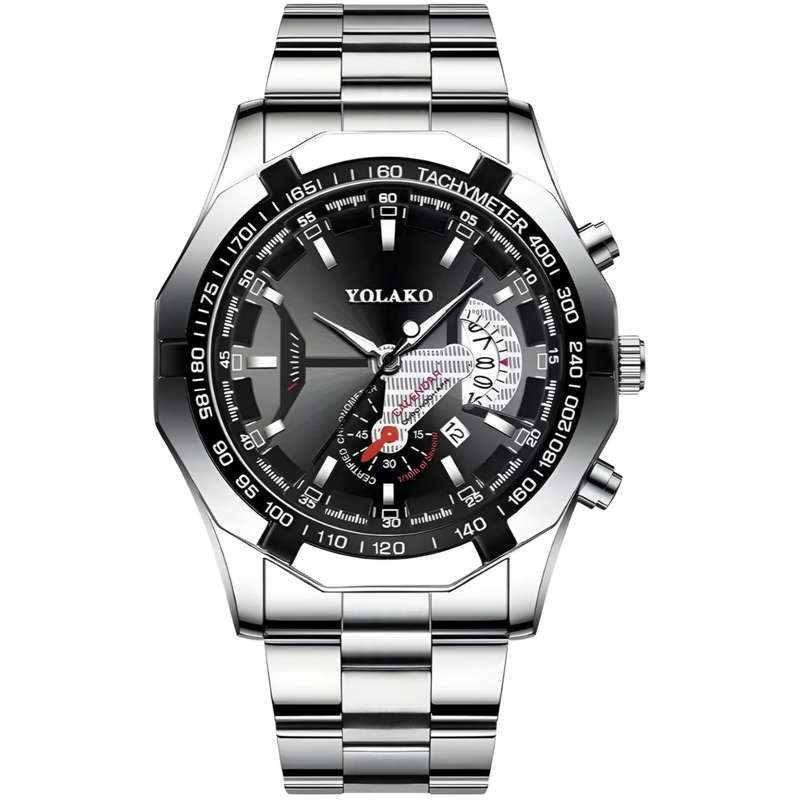 ساعت مچی عقربه‌ای مردانه یُلاکو مدل تک موتوره