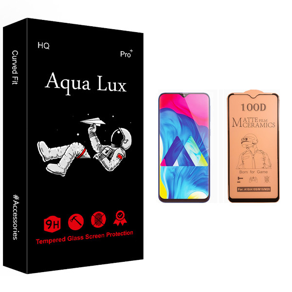محافظ صفحه نمایش سرامیکی آکوا لاکس مدل +Pro مناسب برای گوشی موبایل سامسونگ Galaxy M10