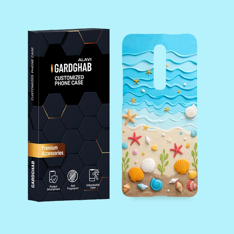 کاور گارد قاب علوی مدل هنری مناسب برای گوشی موبایل شیائومی Redmi K20 / K20 Pro