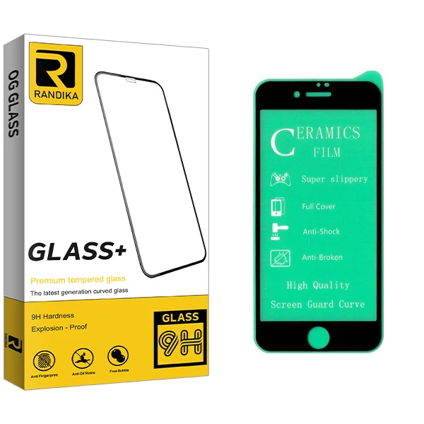 محافظ صفحه نمایش سرامیکی راندیکا مدل GLD مناسب برای گوشی موبایل اپل iPhone SE 2020