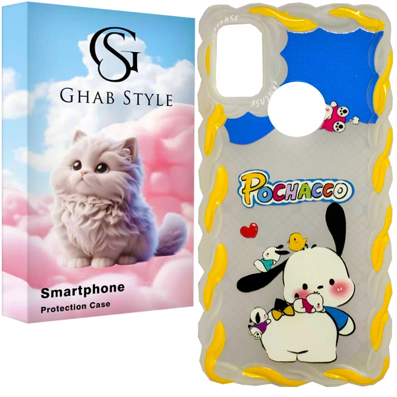 کاور قاب استایل مدل موجدار فانتزی مناسب برای گوشی موبایل سامسونگ Galaxy A10s / M01s