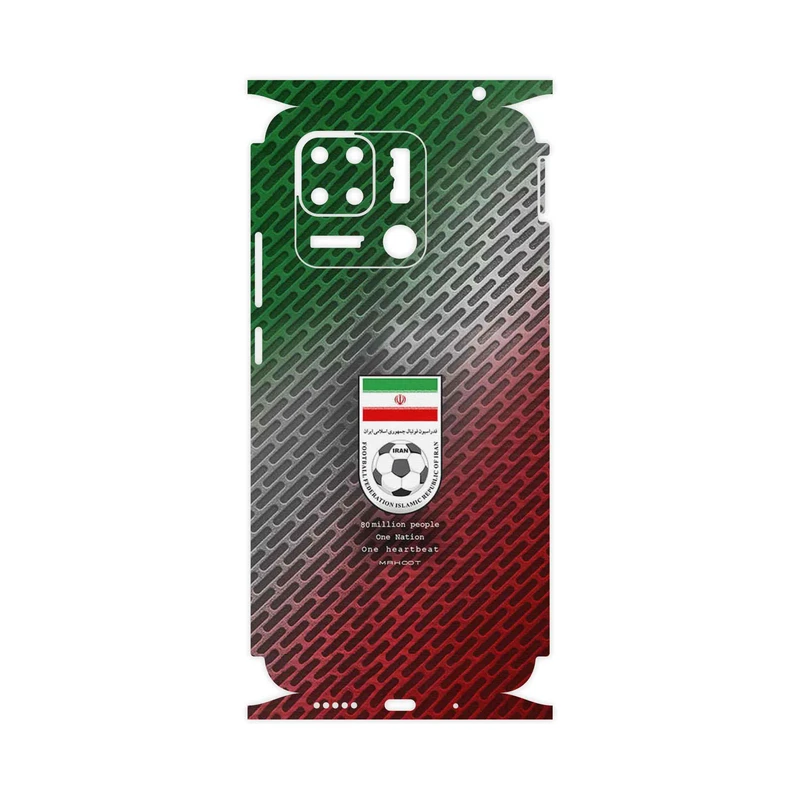 برچسب پوششی ماهوت مدل Iran_National_Football_Team-FullSkin مناسب برای گوشی موبایل شیائومی Redmi 10 Power