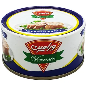 کنسرو ماهی تون در روغن ورامین - 180 گرم