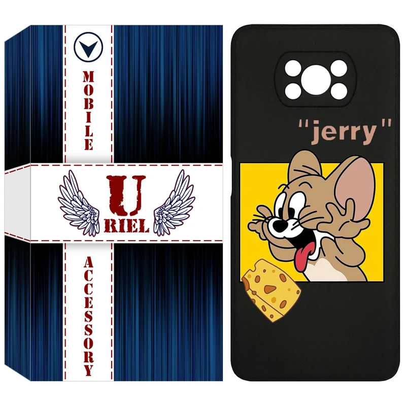 کاور یوریل مدل KSH کد 11 طرح جری مناسب برای گوشی موبایل شیائومی Poco X3 / Poco X3 Pro