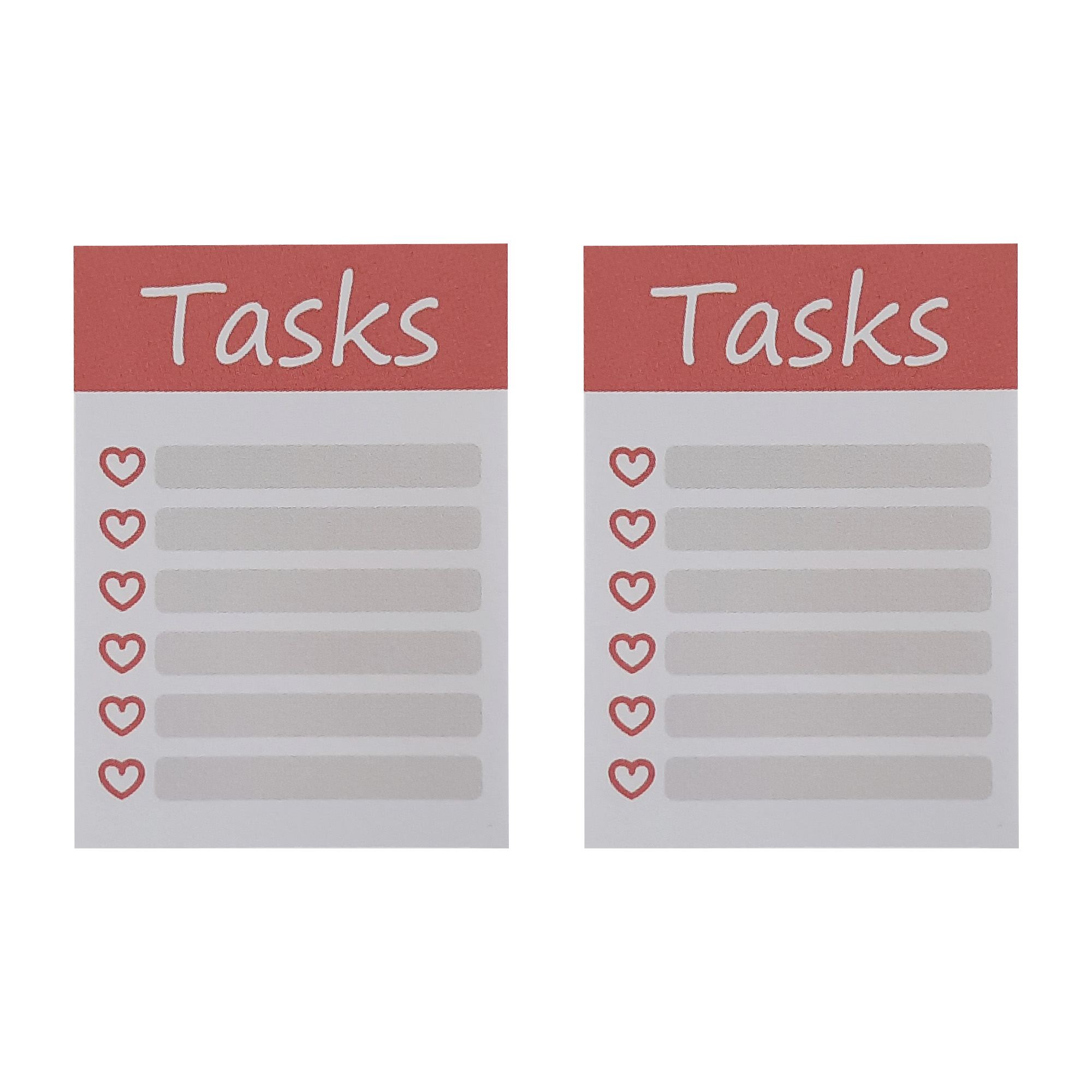 کاغذ یادداشت مدل Tasks کد 02 بسته 2 عددی