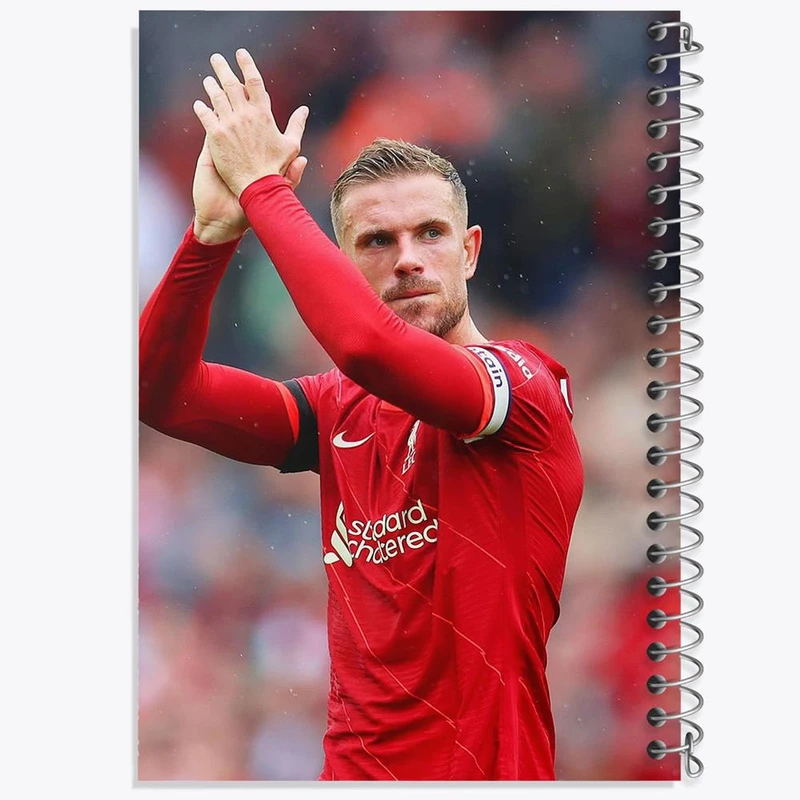 دفتر لیست خرید 50 برگ خندالو طرح جردن هندرسون Jordan Henderson کد 28914