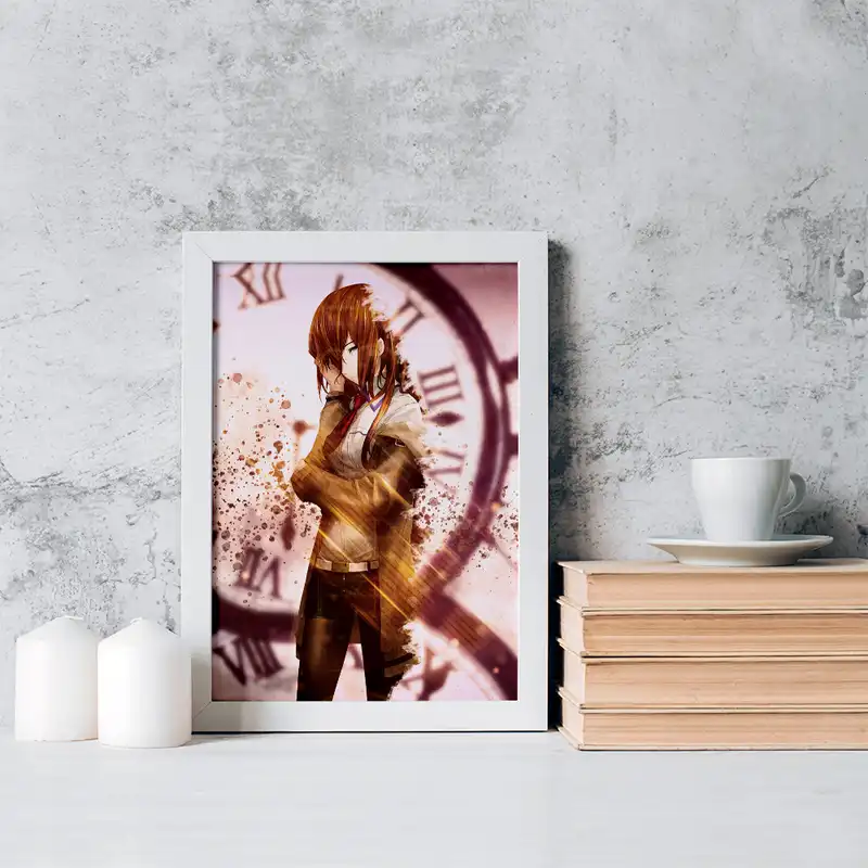 تابلو خندالو مدل کوریسو ماکیسه انیمه اشتاینز گیت کد 17466