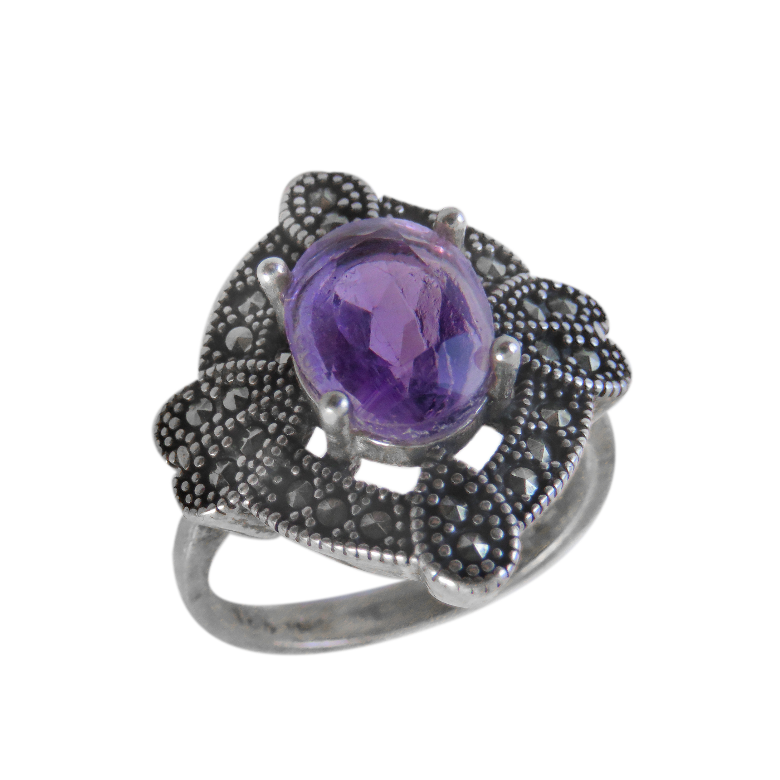 انگشتر نقره زنانه کد 2742