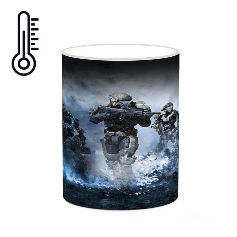 ماگ حرارتی کاکتی مدل بازی هالو Halo 2 کد mgh29038