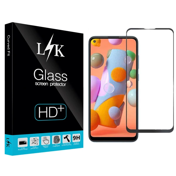 محافظ صفحه نمایش ال کی مدل +HD مناسب برای گوشی موبایل سامسونگ Galaxy A11