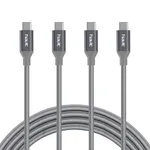 کابل شارژر USB-C هویت مدل HV-ST003 طول 1 متر بسته دو عددی