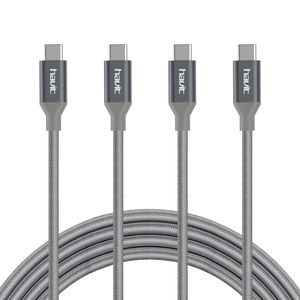 نقد و بررسی کابل شارژر USB-C هویت مدل HV-ST003 طول 1 متر بسته دو عددی توسط خریداران