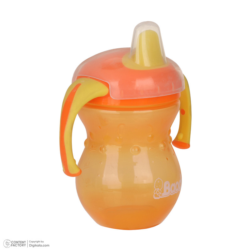 لیوان آبمیوه خوری کودک بوآدا مدل دسته دار  گنجایش 270 میلی لیتر