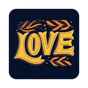 زیر لیوانی کاکتی طرح عاشقانه مدل mp39145