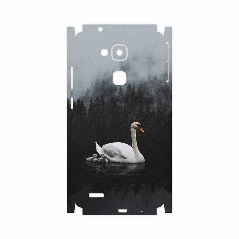 برچسب پوششی ماهوت مدل Swan Lake-FullSkin مناسب برای گوشی موبایل هوآوی Mate 7