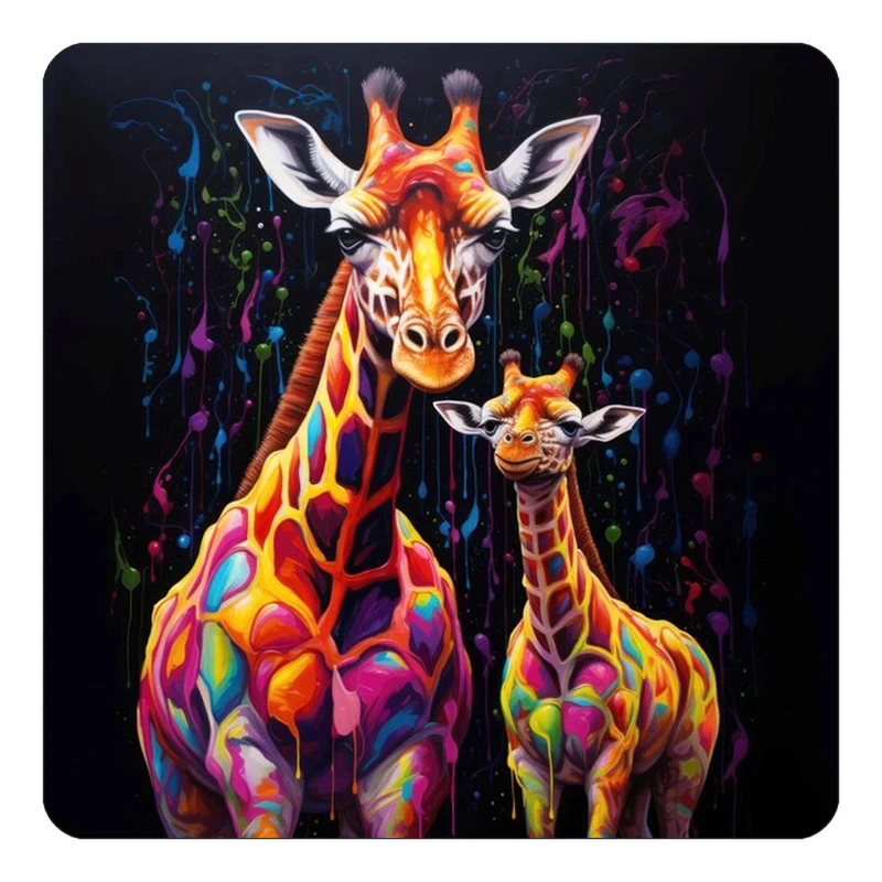 مگنت کاکتی طرح حیوانات رنگی مدل mp27110