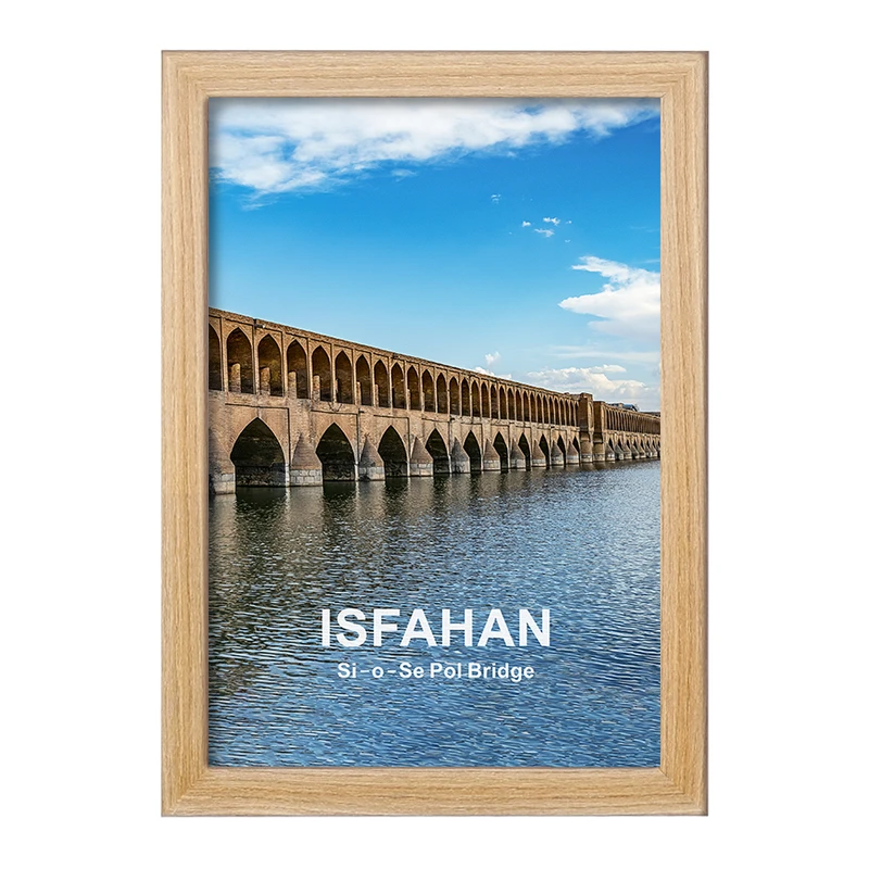 تابلو خندالو مدل سی و سه پل اصفهان کد 37264