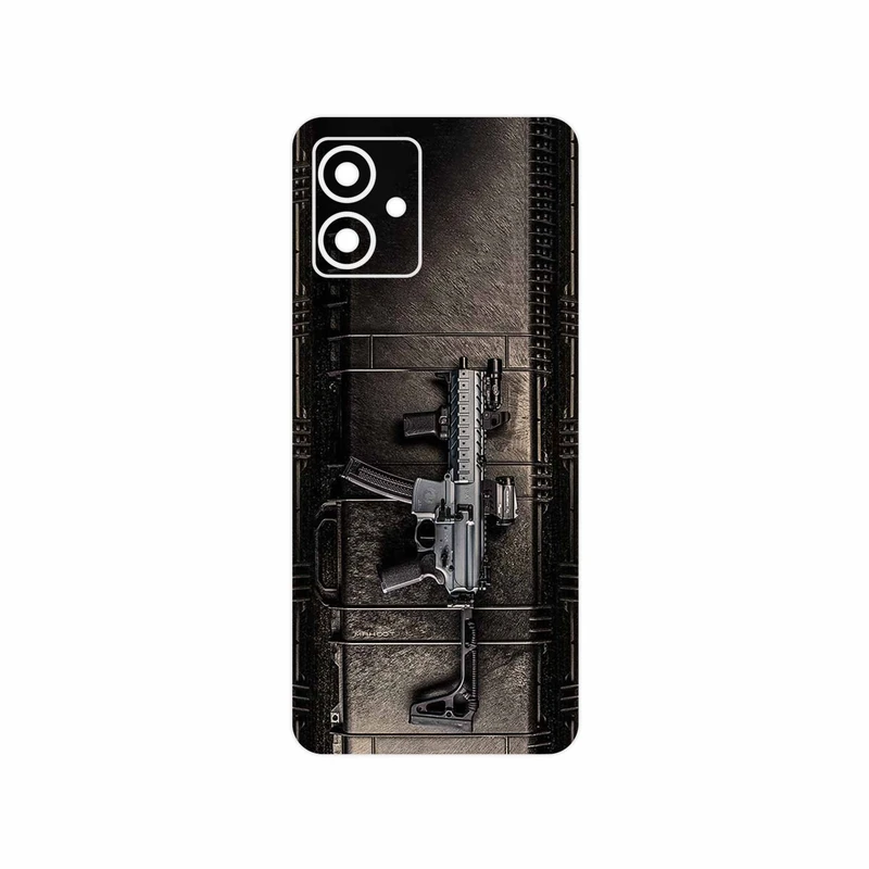 برچسب پوششی ماهوت مدل GUN مناسب برای گوشی موبایل موتورولا Moto G14