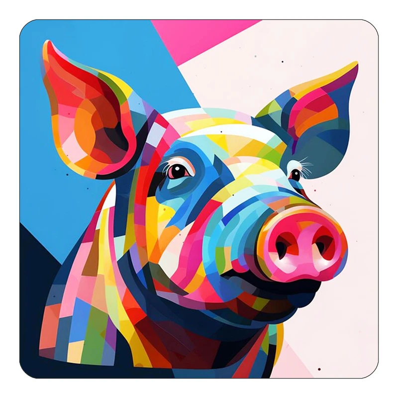 مگنت کاکتی طرح حیوانات رنگی مدل mp25368