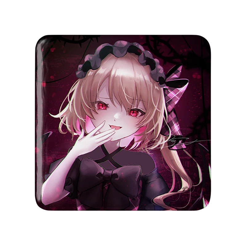 پیکسل خندالو طرح بازی توهو Touhou مدل مربعی کد 35797
