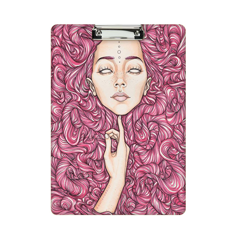 تخته شاسی طرح دختر کد 242 سایز A4