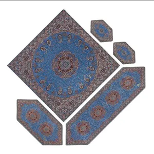 ست 5 تکه رومیزی ترمه کد A5