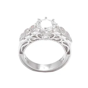 انگشتر نقره زنانه مدل GTA-299