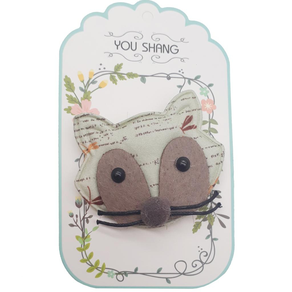 سنجاق سینه طرح گربه کد s006