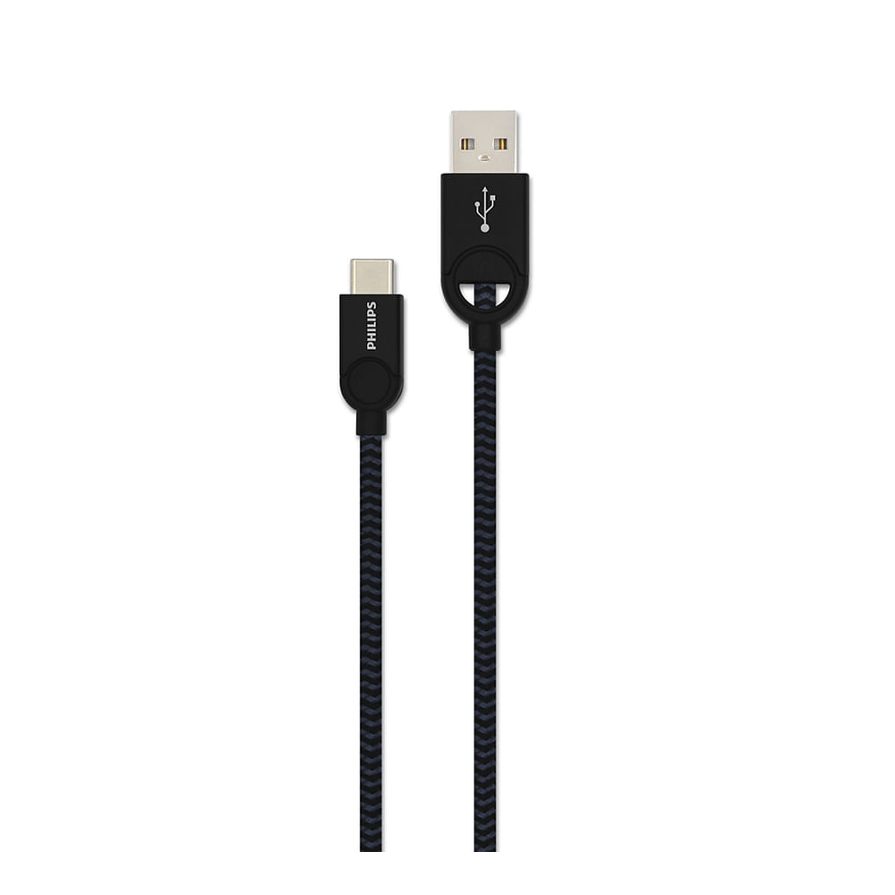 کابل تبدیل USB به USB-C فیلیپس مدل DLC2628 طول 1.2 متر