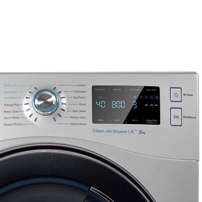 ماشین لباسشویی دوو مدل DWK-8543 ظرفیت 8 کیلوگرم