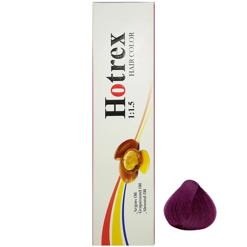 رنگ مو هاترکس شماره 7.75 حجم 100 میلی لیتر رنگ ارغوانی بلوند