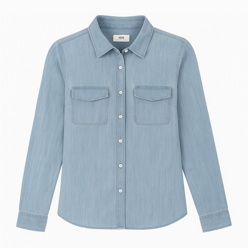 شومیز آستین بلند یقه برگردان زنانه مدل 1140