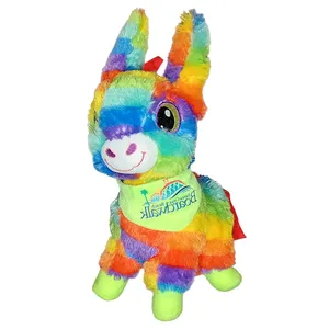 عروسک طرح الاغ مدل RainBow کد SZT/22 ارتفاع 35 سانتی متر
