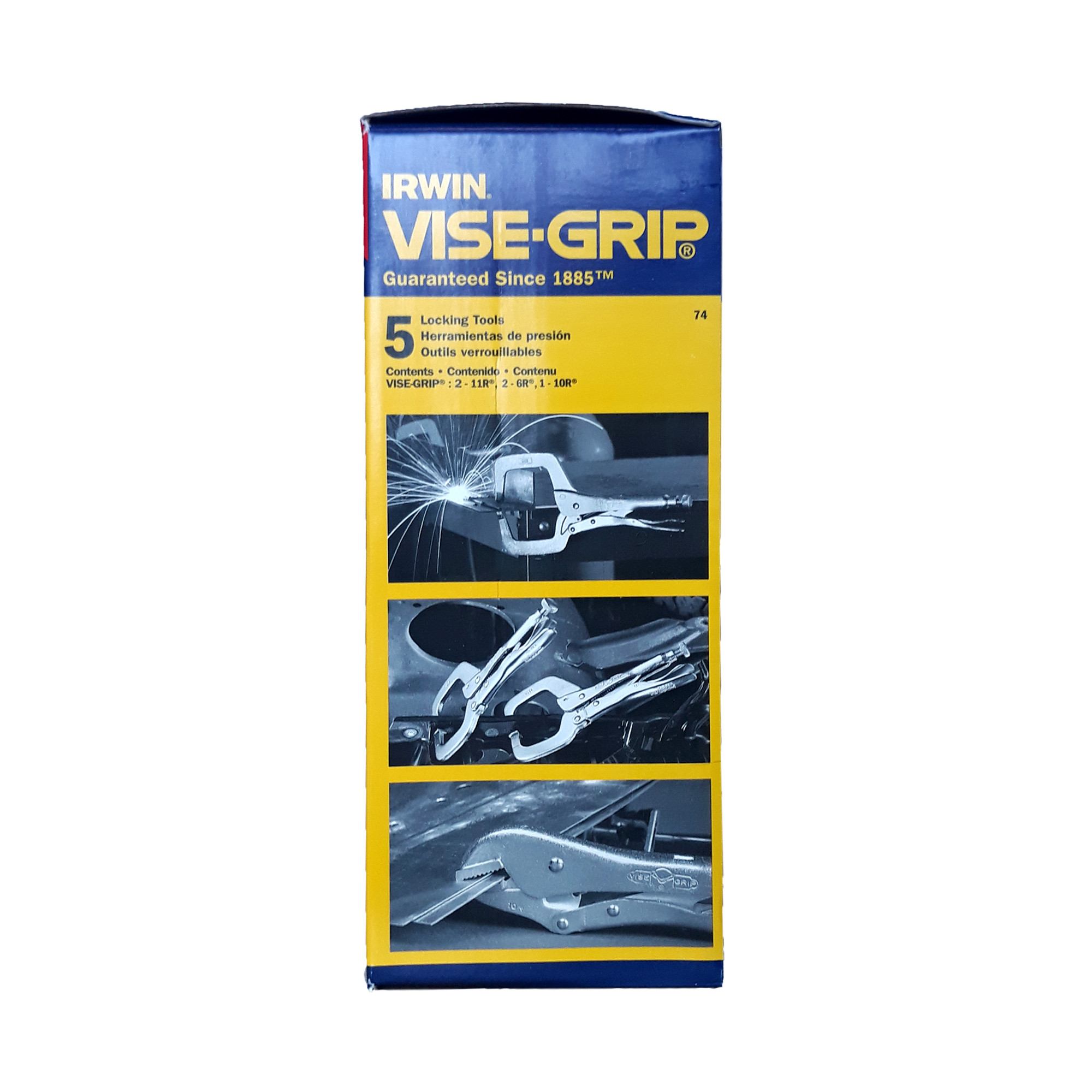 مجموعه 5 عددی انبر قفلی اروین مدل 74