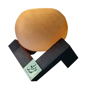  آباژور سنگ نمک طب سنگ طرح کره کد 6020