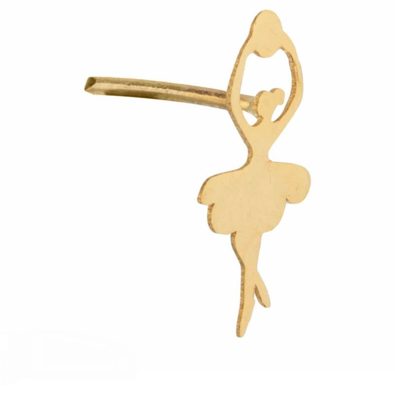 نیم ست طلا 18 عیار زنانه الن نار مدل ELMS0455