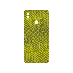 MAHOOT Yellow Snake Skin Cover Sticker for Honor Note 10