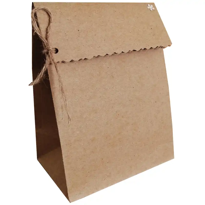 ساک هدیه مدل  کرافت تاشو P1 بسته 10 عددی