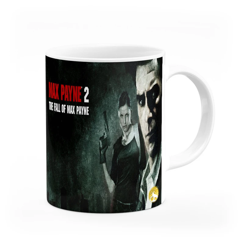 ماگ هومرو طرح مکس پین Max Payne مدل MG7708