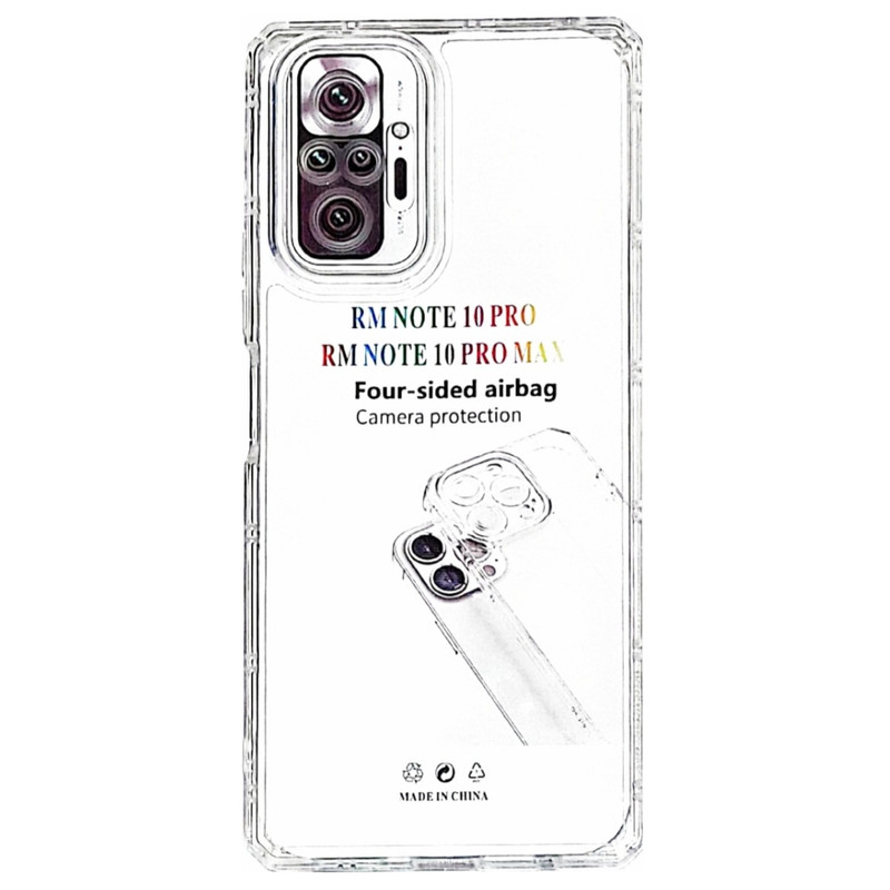 کاور مدل ژله ای کپسول دار مناسب برای گوشی موبایل شیائومی Redmi Note 10 Pro / Redmi Note 10 Pro Max