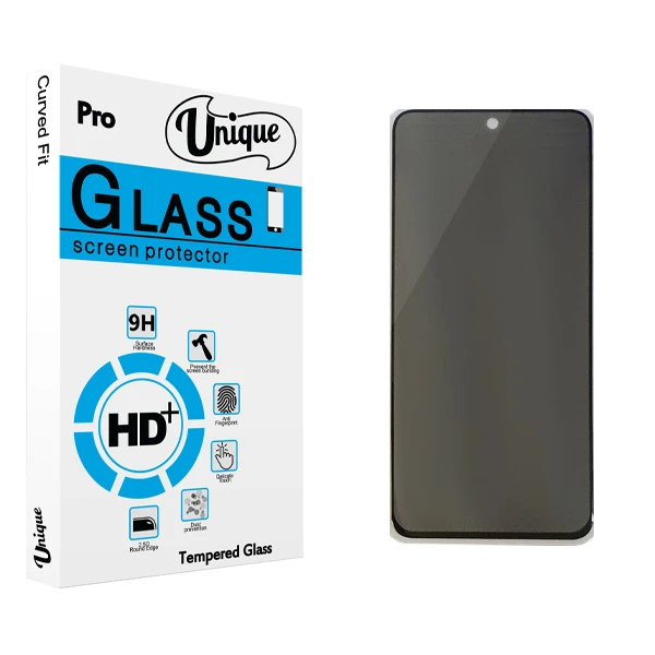 محافظ صفحه نمایش حریم شخصی يونيک مدل +Clear مناسب برای گوشی موبایل سامسونگ Galaxy A51