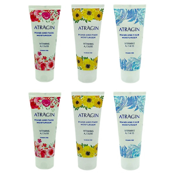 کرم آبرسان عطرآگین مدل گل  حجم 75 میلی لیتر مجموعه 6 عددی