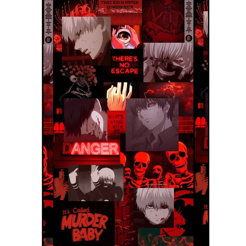 پوستر مدل کانکی Kaneki طرح انیمه توکیو غول Tokyo ghoul کد 643