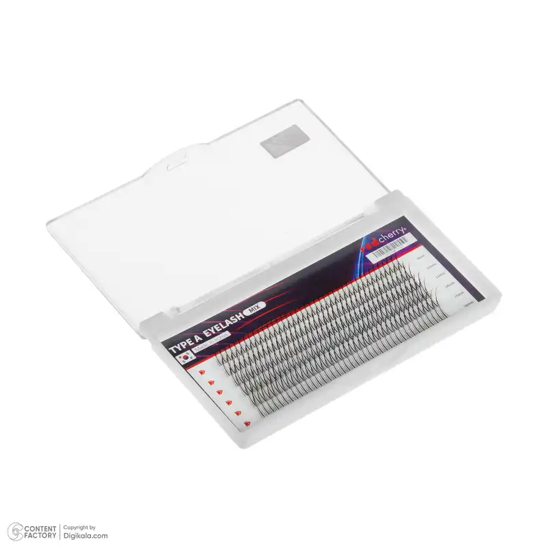 مژه مصنوعی رد چری مدل A کد 102