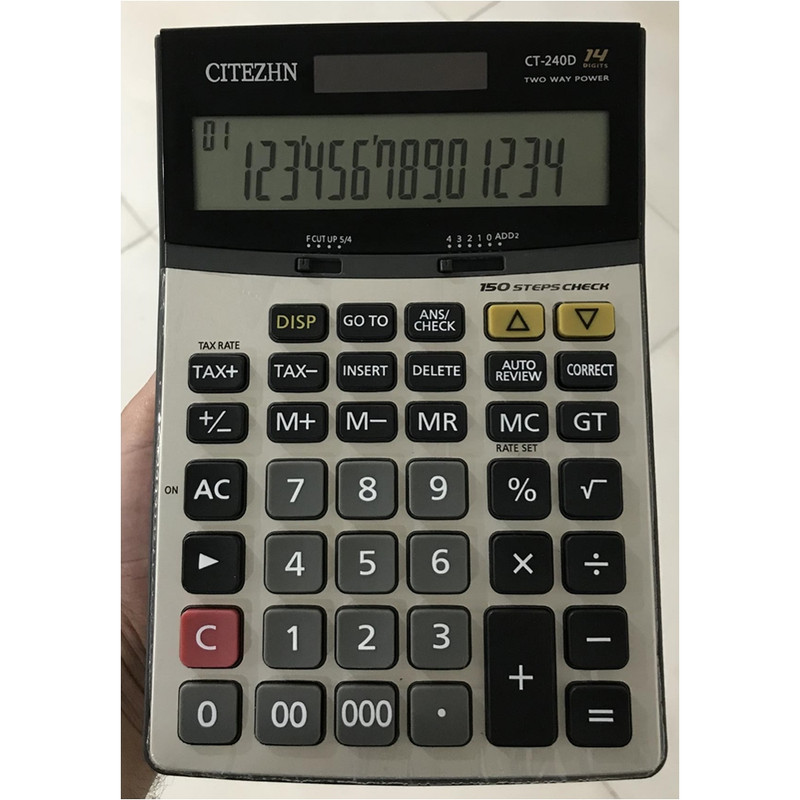 ماشین حساب سیتیژن مدل CT-240D 3