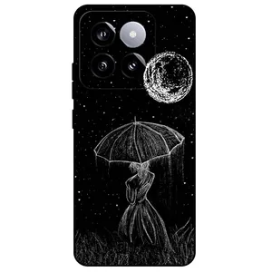 Megafone Girl and Moon 1369 Cover For Xiaomi 14