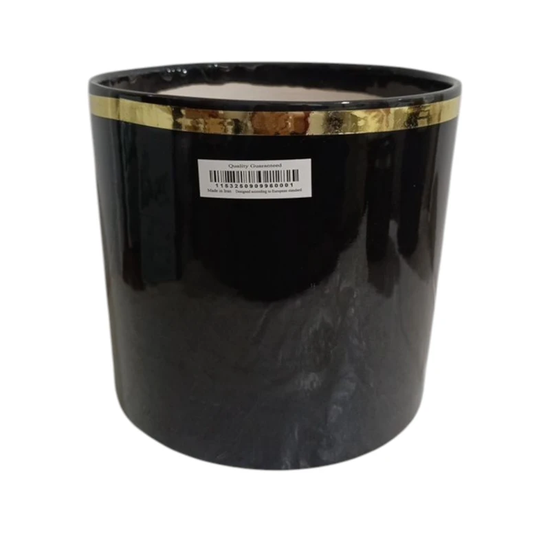 گلدان مدل استوانه سایز 16 سانتی متر