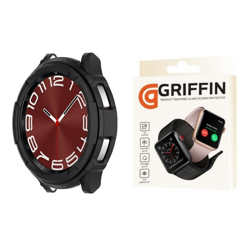کاور گریفین مدل Armor مناسب برای ساعت هوشمند سامسونگ Galaxy Watch6 Classic 43mm